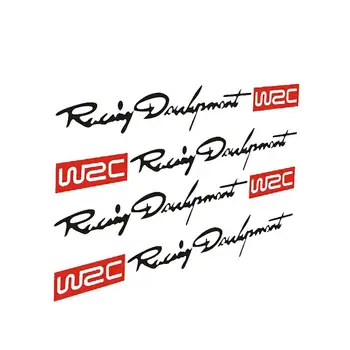 4gab Automašīnu Rokturi Uzlīmes WRC Rally Racing Stripe Auto Vinila Decals par touran golf 6 audi a5 q3 toyota, bmw x6 renault kadjar volv