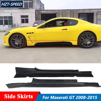 Augstas Kvalitātes Oglekļa Šķiedras Vai FRP Materiāls Sānu Svārki Paplašinājumi Lūpu Apdares, Lai Maserati GT Tūnings 2008-2015