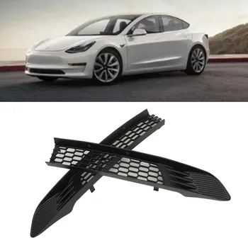 Automašīnas Priekšējā Bufera Grils Split Tipa Matētā Melnā Gaisa Ieplūdes Režģi Vāciņu Nomaiņa Tesla Model 3 2017. 2023