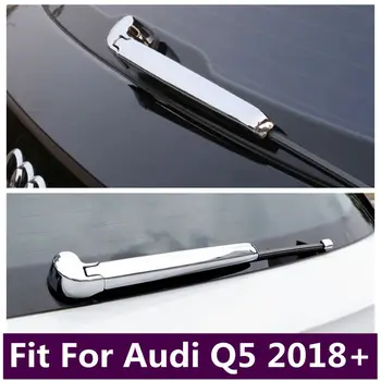 Der Audi Q5 2018 - 2022 Chrome Aizmugurējo Vējstiklu, Logu Priekšējā Stikla Tīrītāja Lietus Pārsegs Melns, Apdare, Rāmis Ārpuse Piederumi
