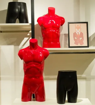 Jaunā Stila Krāsains Manekena Red Manekena Rumpja Labāko Kvalitāti Uz Pārdošana