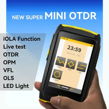 OFW Mini-OTDR Redzes Otdr Optiskajam Reflektoram Aktīvo Optisko Dzīvot Testeri 1550nm 20dB Optisko Reflectometer OPM VFL iOLA