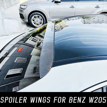 Par 2015-2021 Mercedes Benz C-Klases W205 C180 260 200 300 C43 C63 AMG 4 Durvju Auto Aizmugurējā stikla Jumts, Bagāžnieka Vāks, Spoileris Spārniem Daļa