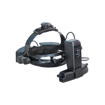 Portatīvā LED Spuldzes ar Augstu Spilgtumu Netiešās Ophthalmoscope Binokļu Retinoscope uzlādējams bezkontakta netiešās ophthalmoscope