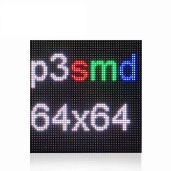SMD Led Iekštelpu P3 RGB LED Matricu Led Ekrānu Modulis Valdes 64x64 Pikseļu Augstu Izšķirtspēju 1/32 Skenēšanu, Led Displejs, Led Zīme