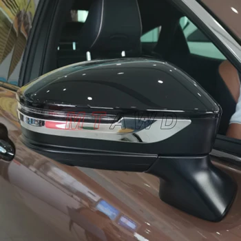 Toyota Prius Piederumu 2023 2024 Chrome Auto Sānu Durvis Atpakaļskata Spogulī, Aizsargs Apdares Lentes Apdares Auto Uzlīme Stils