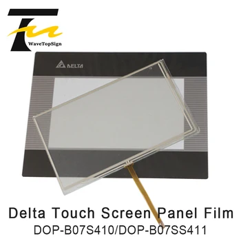 WaveTopSign Touch screen DOP-B07S410 DOP-B07SS411 Touch Pad + Panelis Plēve Delta skārienekrānu